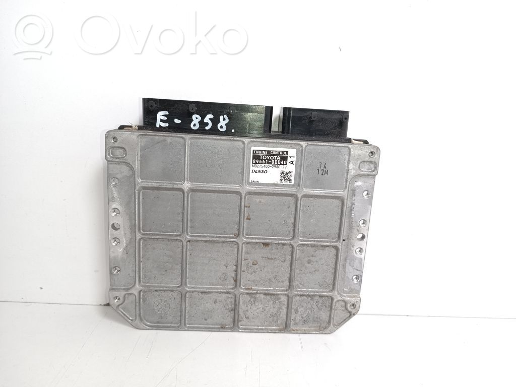 Toyota Yaris Engine control unit/module 
