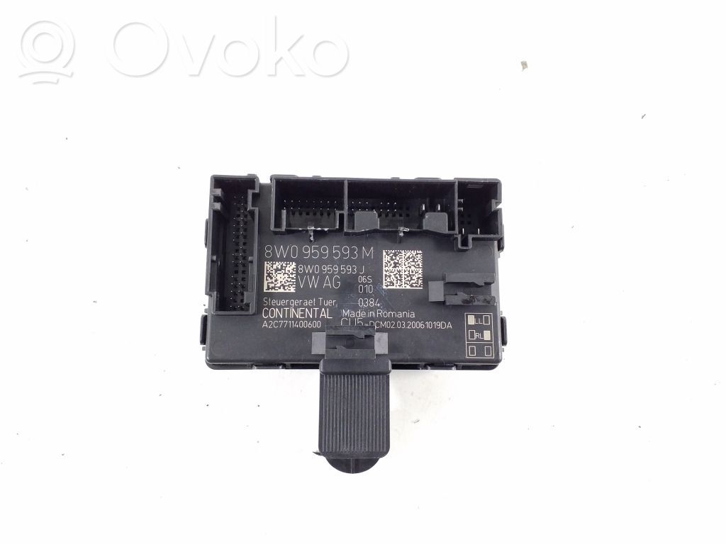 Audi A4 S4 B9 Door control unit/module 