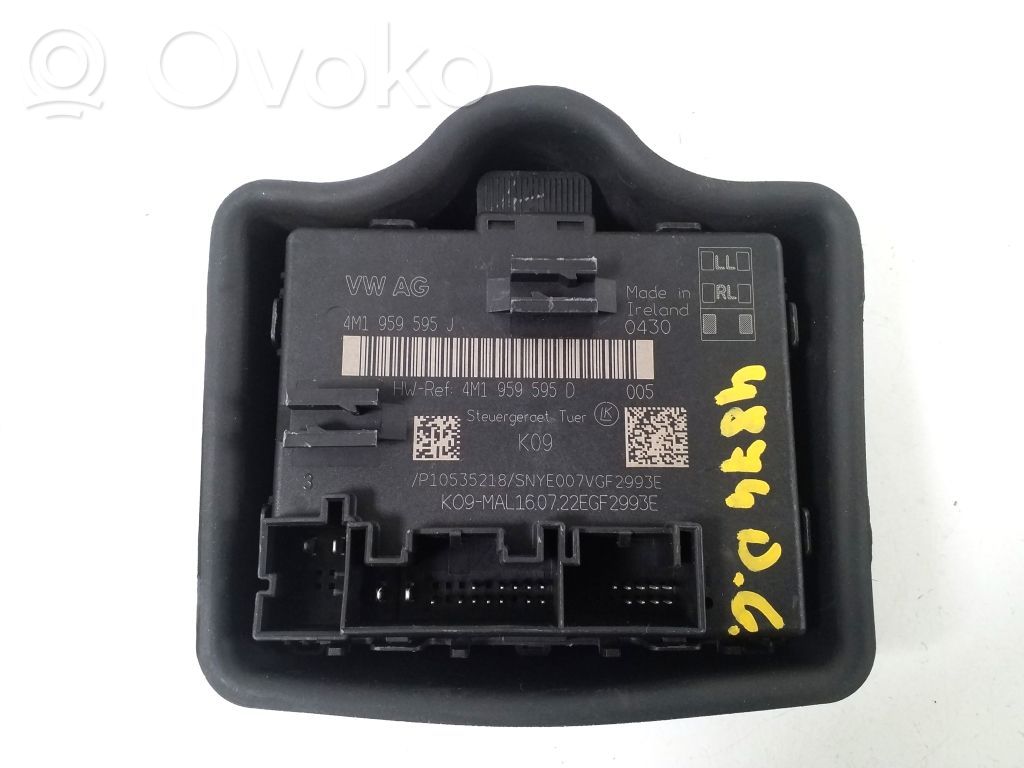 Audi A6 S6 C8 4K Door control unit/module 
