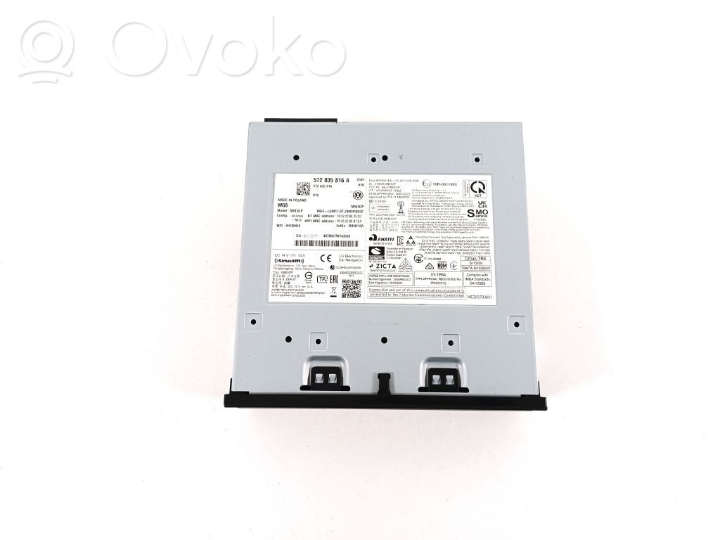 Volkswagen PASSAT B9 Panel / Radioodtwarzacz CD/DVD/GPS 