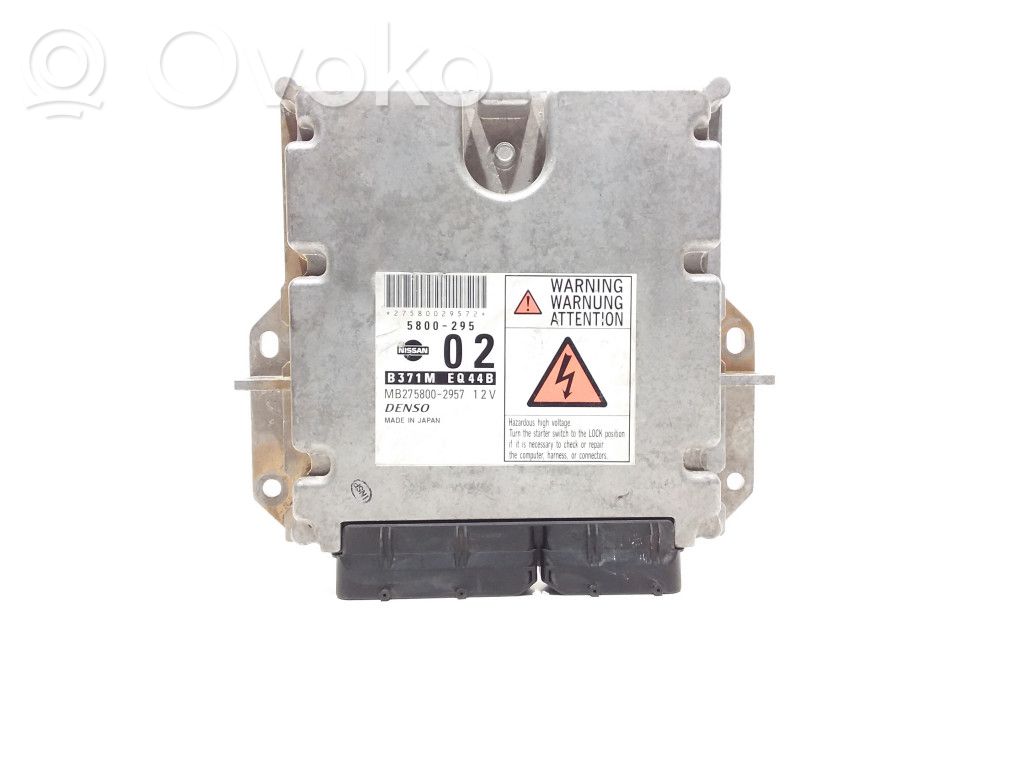 Engine control unit/module   5800295,MB2758002957,B371MEQ44B