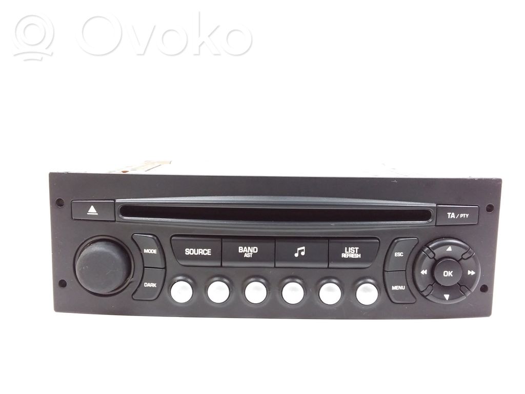 Peugeot 207 Radio/CD/DVD/GPS head unit 