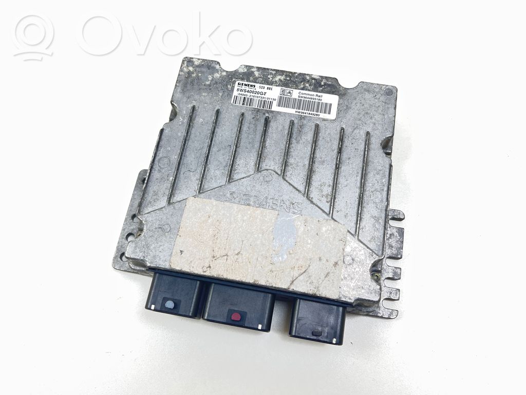 Peugeot 307 Engine control unit/module 