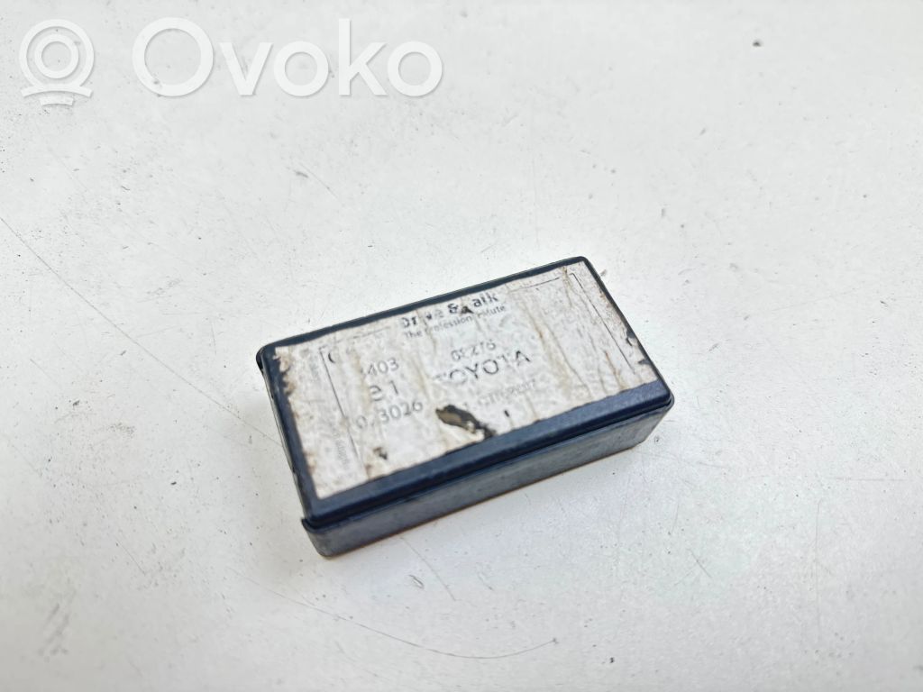 Toyota RAV 4 (XA20) Other control units/modules 