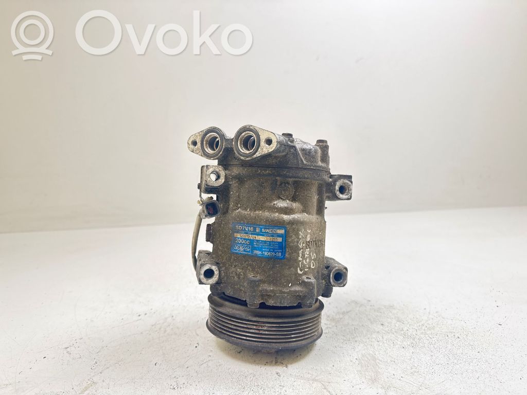Kompresor / Sprężarka klimatyzacji A/C   3M5H19D629SB,SD7V16,5233705524,1230892,1306784,1341233,1355809,1438877,1439594,1465439,1677171,31291882,36000271,3M5H19497GA,3M5H19D629GA,3M5H19D629GC,3M5H19D629GD,3M5H19D629KC,3M5H19D629KD,3M5H19D629KE,3M5H19D629KF,3M5H19D629KG,3M5H19D629SA,3M5H19D629TA,4065795,8603392,8603685,BP8F61450A,BP8F61450B,BP8F61450D,BP8F61450E,M55080