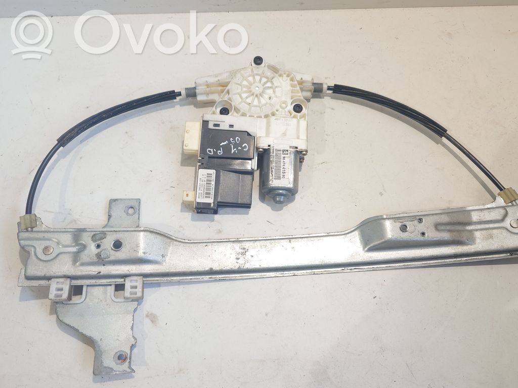 Citroen C4 I Etuoven ikkunan nostin moottorilla 