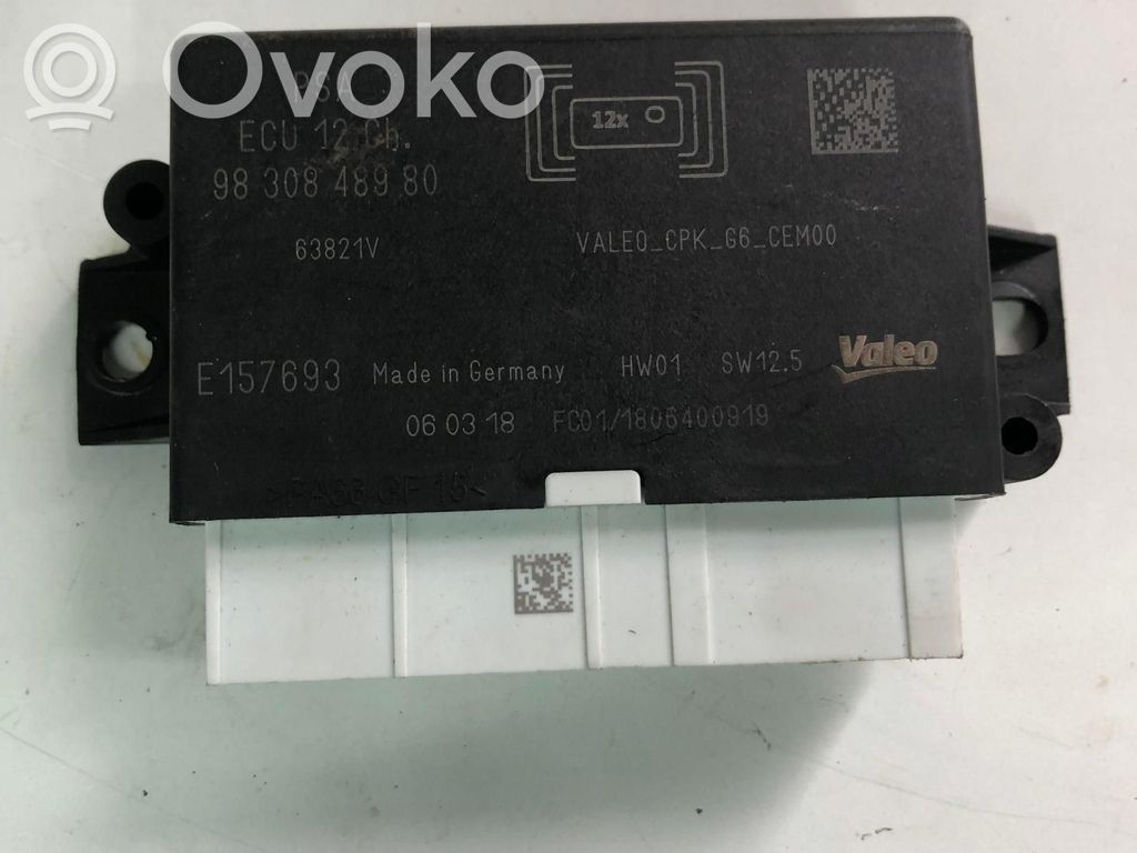 Engine control unit/module ECU   9830848980
