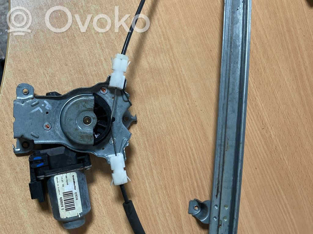 Nissan Note (E11) Priekinio el. lango pakėlimo mechanizmo komplektas 