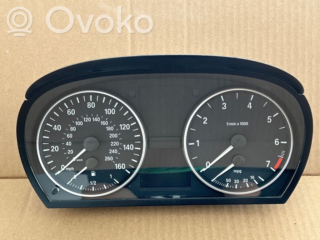 BMW 3 E90 E91 Geschwindigkeitsmesser Cockpit 