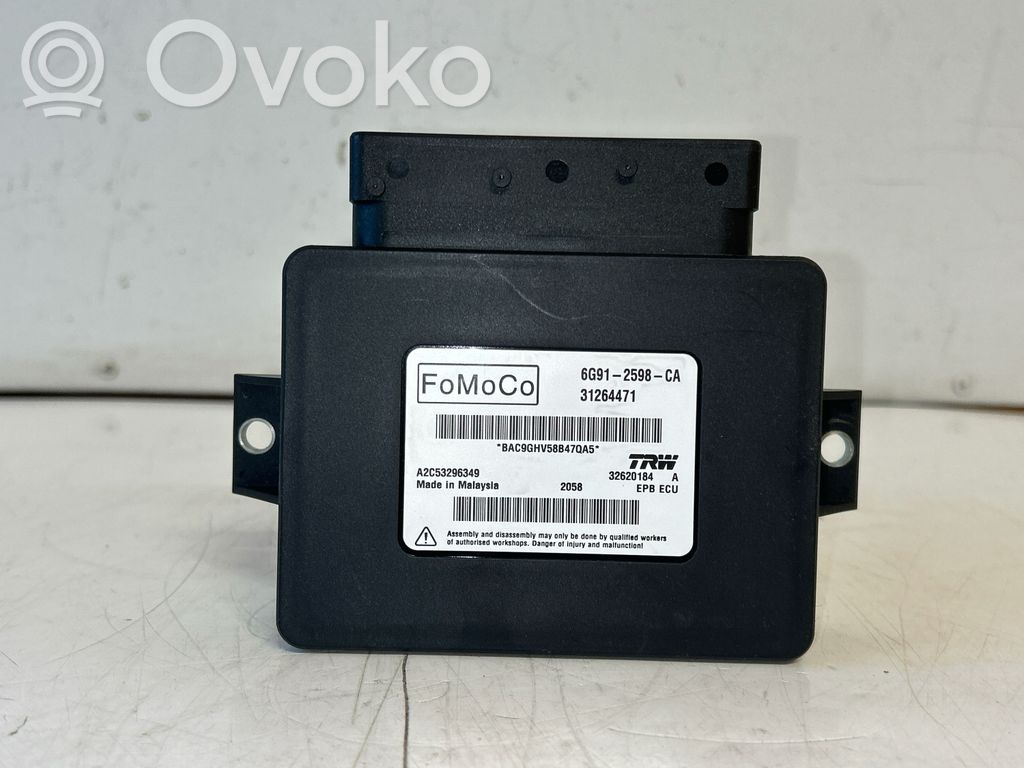 Module de commande de frein à main   A2C53296349,31264471,6G912598CA