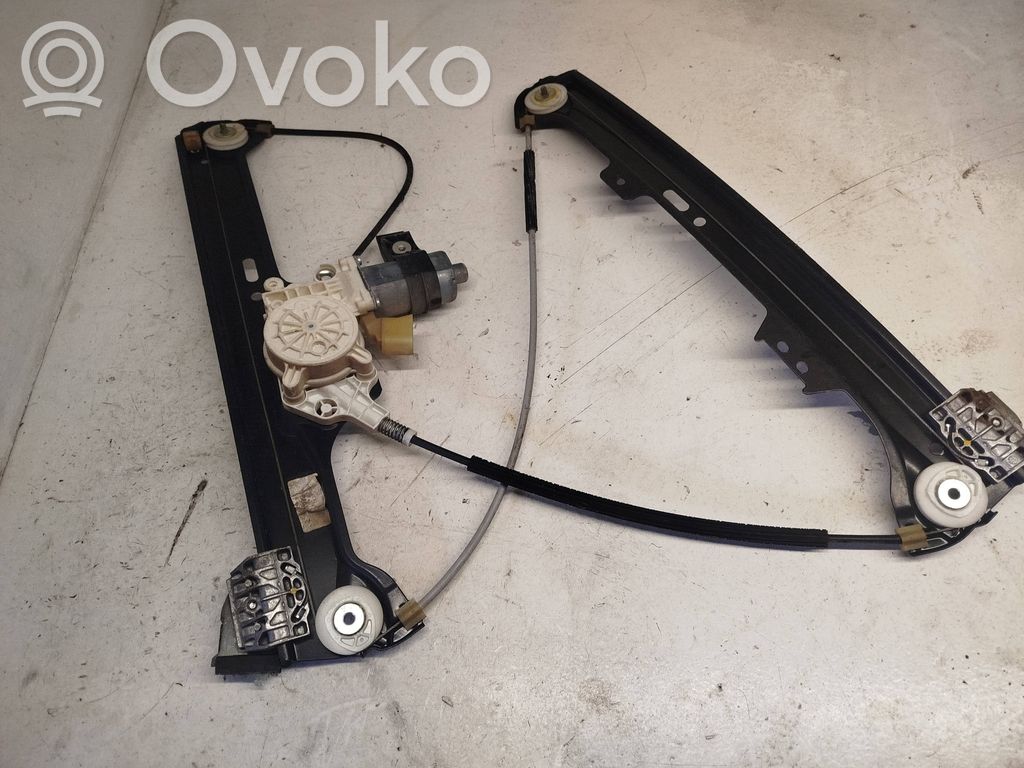 BMW 5 E60 E61 Front door window regulator with motor 