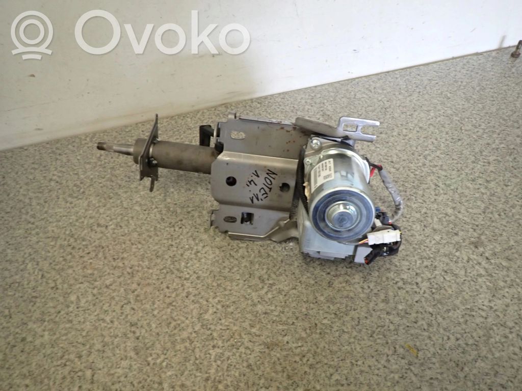 Steering wheel axle