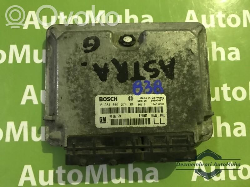 Opel Astra G Motorsteuergerät ECU 