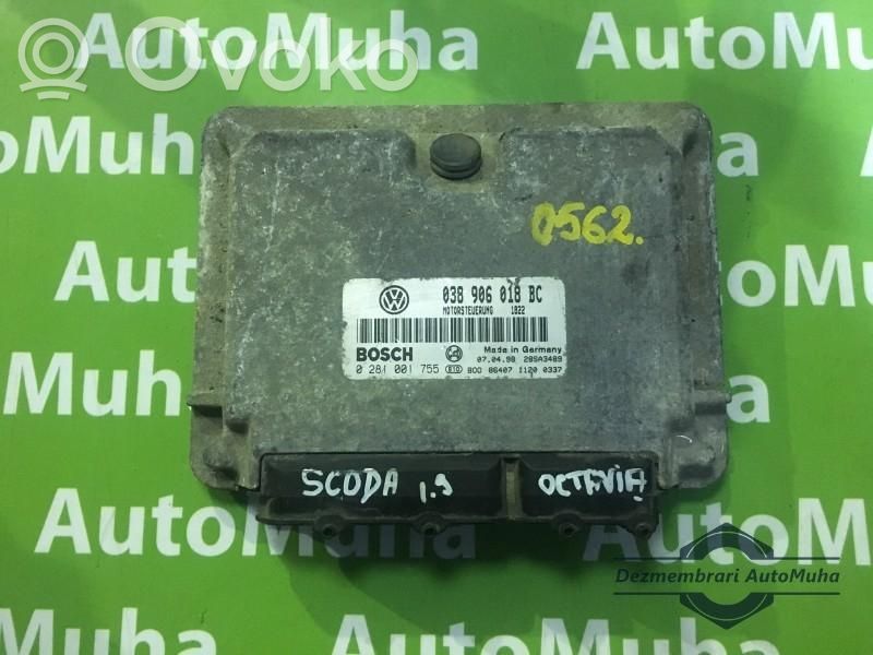 Engine control unit/module ECU   0281001755,038906018BC