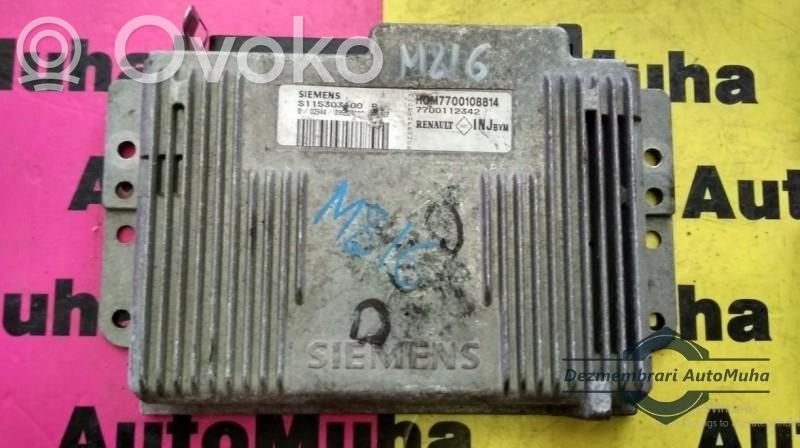 Unidad de control/módulo ECU del motor   7700110258,BVM,HOM7700108814,INJ,S115301100C