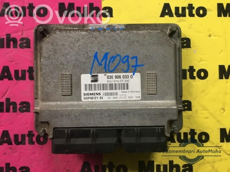 Engine control unit/module ECU   03E906033D,211121R0312066,5WP4012104,SIMOS3PE,SIMOS3PE4342