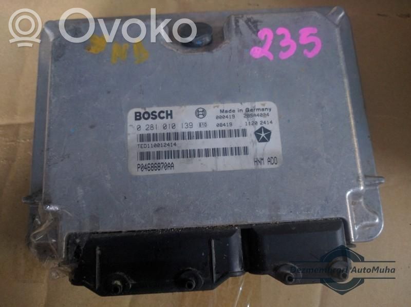 Engine control unit/module ECU   P0486870AA