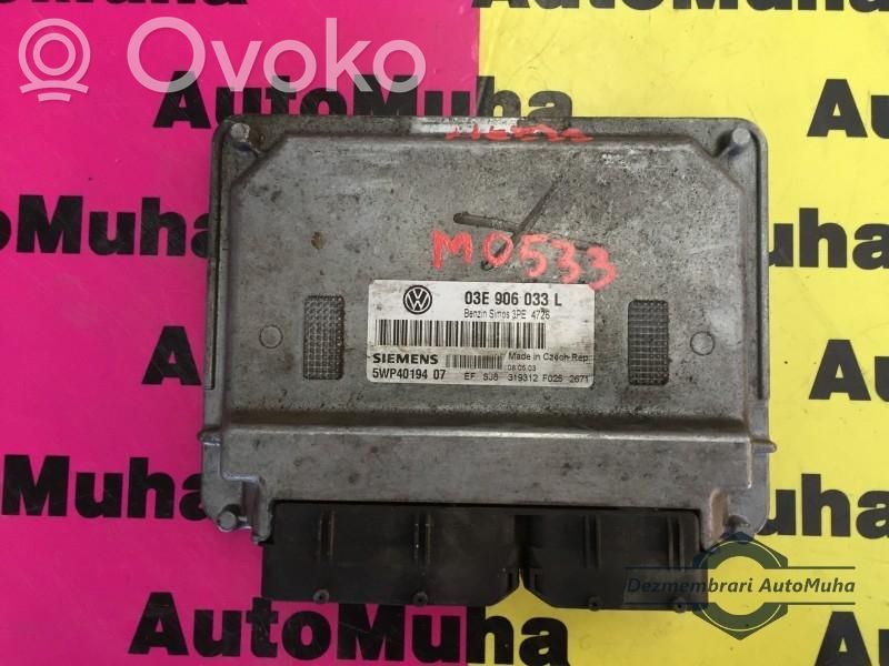 Volkswagen Polo IV 9N3 Unité de commande, module ECU de moteur 