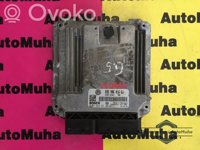 Engine control unit/module ECU   0281012221,03G906016GJ