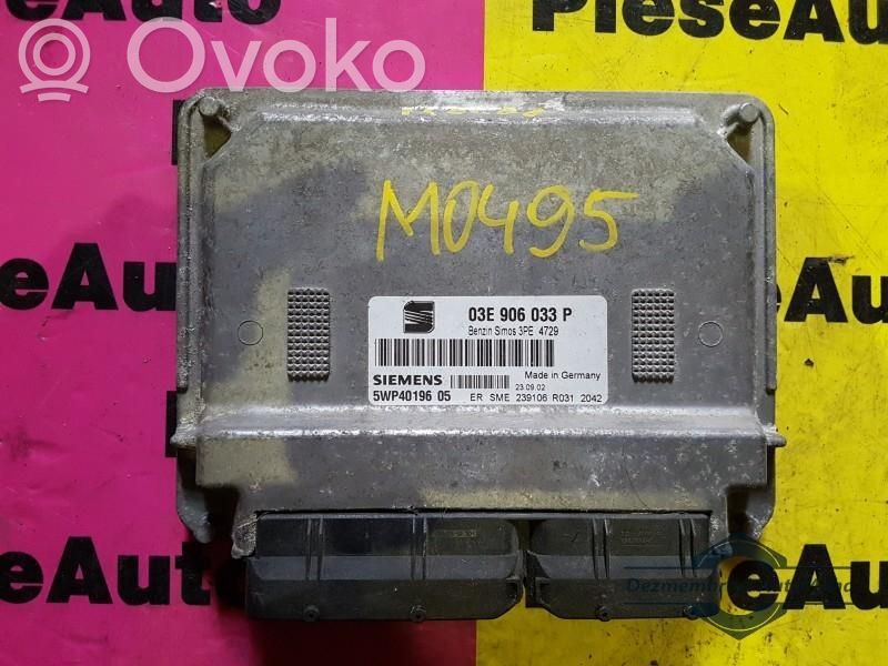 Seat Ibiza III (6L) Unité de commande, module ECU de moteur 