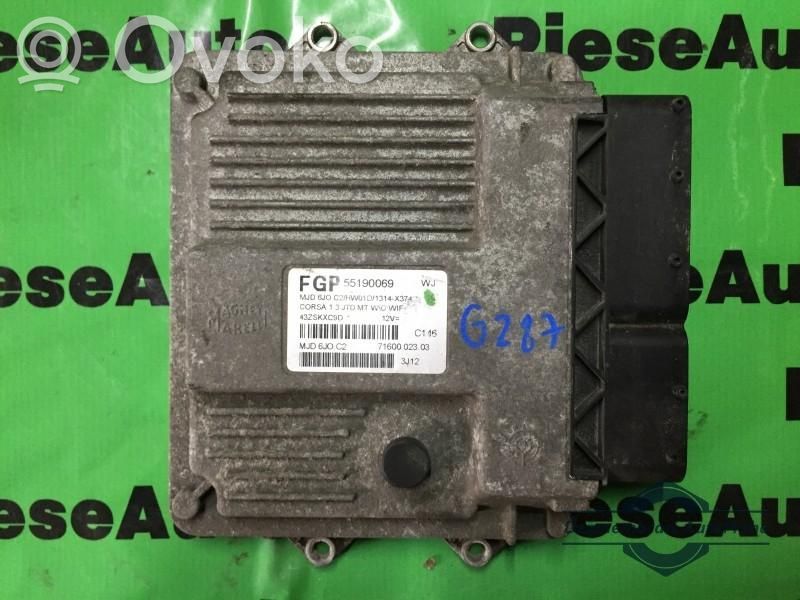 Opel Corsa C Engine control unit/module ECU 