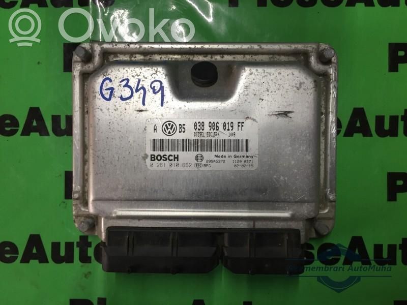 Engine control unit/module ECU   0281010662,038906019FF,AB5