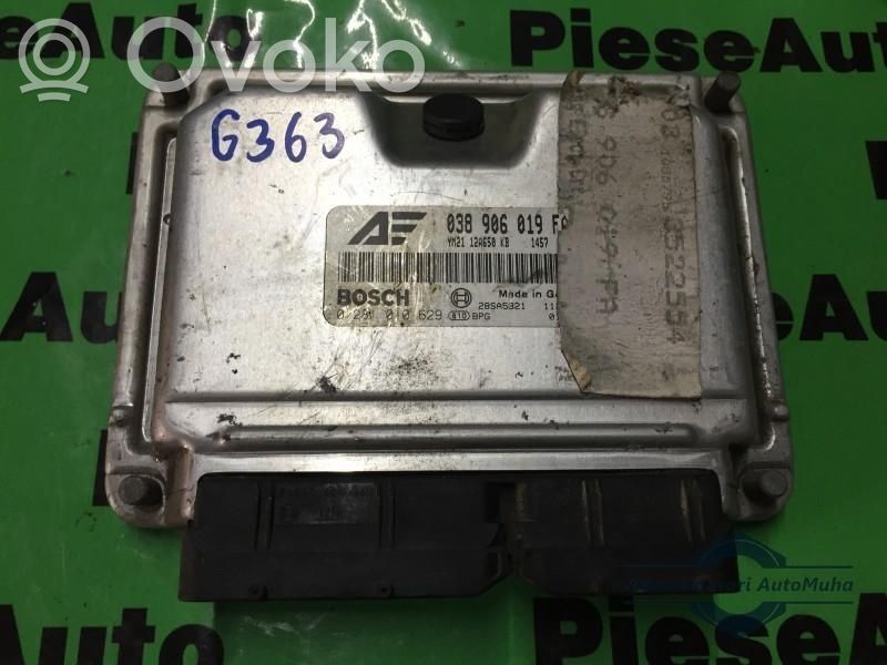 Engine control unit/module ECU   0281010629,038906019FA,1561,YM2112A650KB