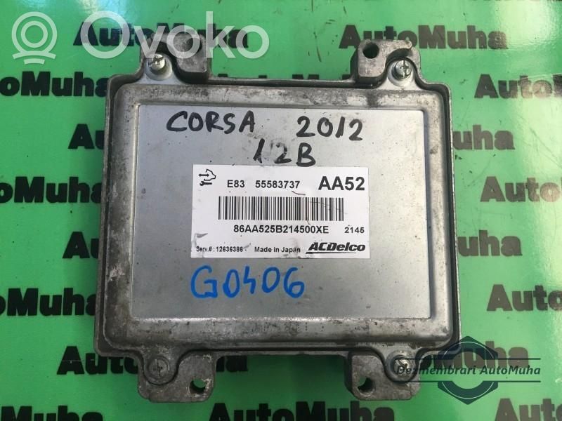 Opel Corsa D Komputer / Sterownik ECU silnika 