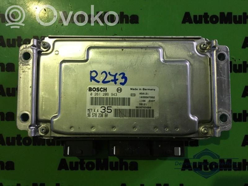 Engine control unit/module ECU   0261206943,1039S07992,9638765680,9657823880