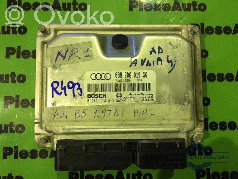 Engine control unit/module ECU   0281010813,038906019GG