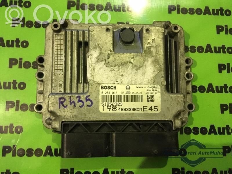 Engine control unit/module ECU   0281016196,19848B333BCME45,51852323