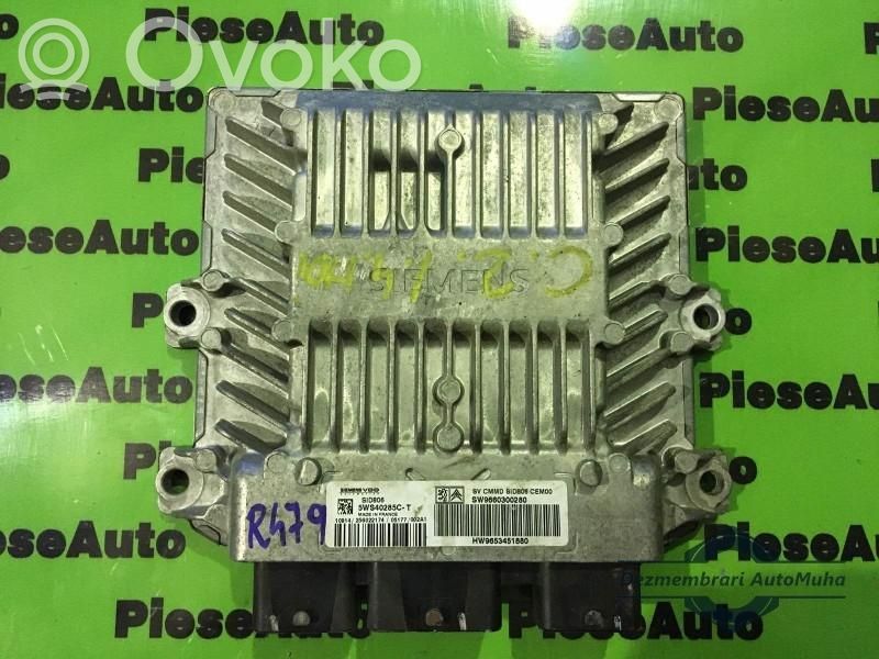 Citroen C3 Unidad de control/módulo ECU del motor 