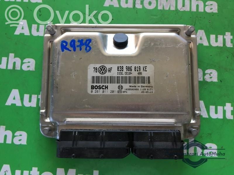 Engine control unit/module ECU   0281011201,038906019KE,4898,78AF