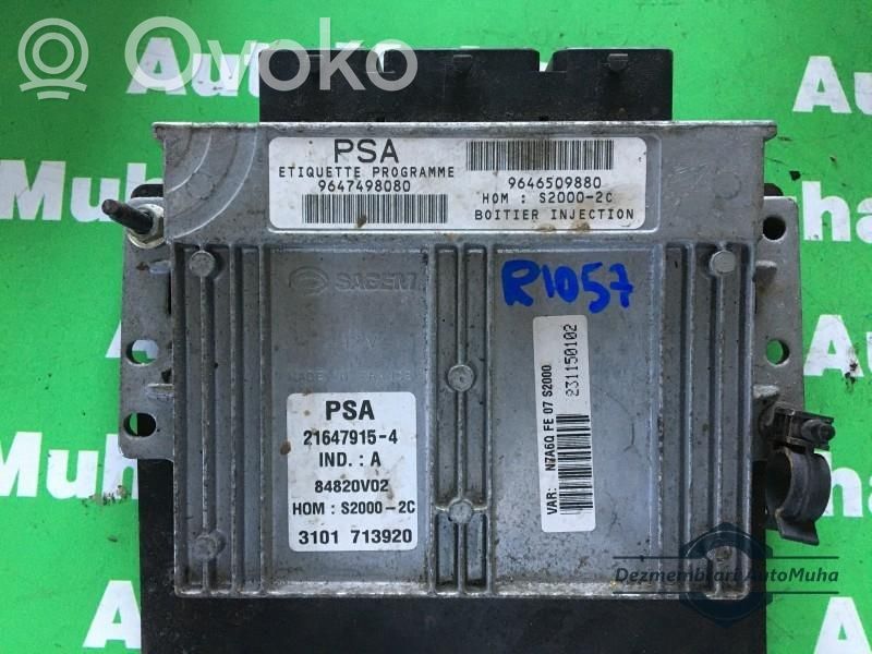 Engine control unit/module ECU   216479154,3101713920,9646509880,9647498080