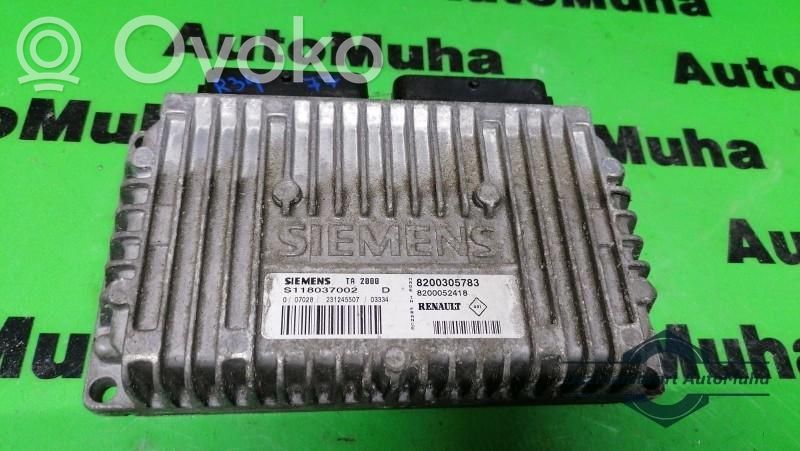 Engine control unit/module ECU   8200052418,8200305783,S118037002D