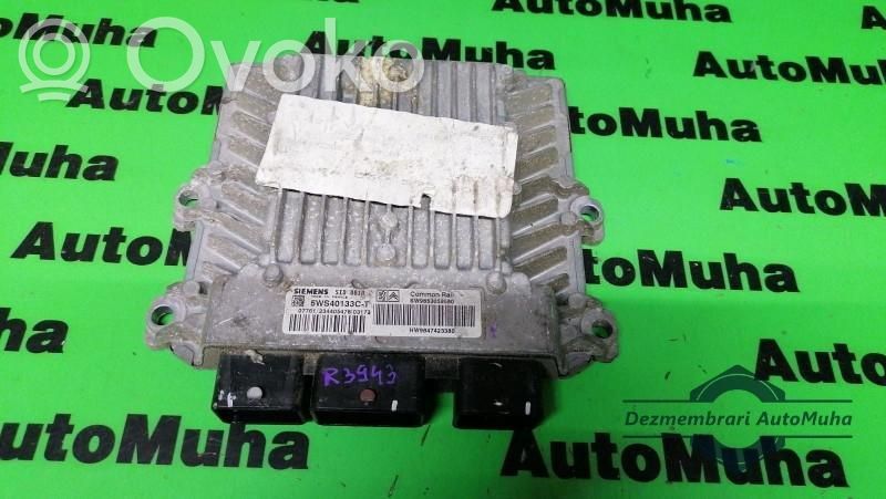 Engine control unit/module ECU   5WS40133CT,SW9653059580