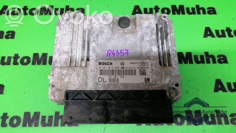 Unité de commande, module ECU de moteur   0281012869,55201790