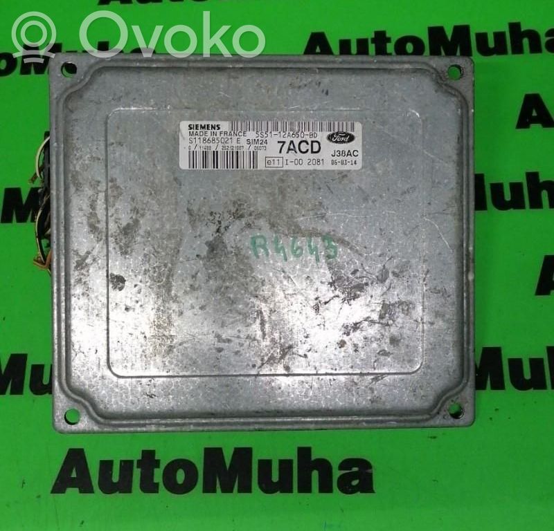 Engine control unit/module ECU   5S5112A650BD,S118685021E