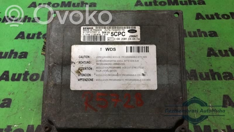 Ford Fiesta Unité de commande, module ECU de moteur 