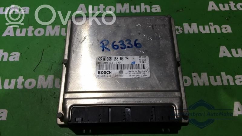 Mercedes-Benz A W169 Komputer / Sterownik ECU silnika 