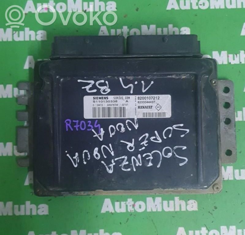 Engine control unit/module ECU   8200107212,S110130338A