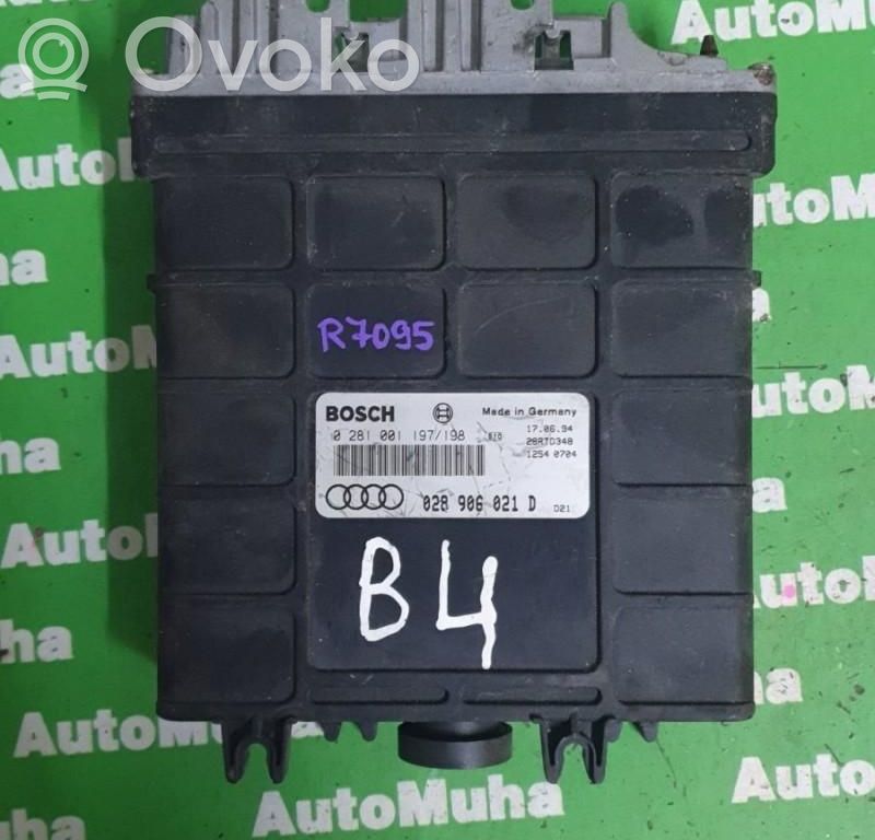 Unité de commande, module ECU de moteur   0281001197,028906021D