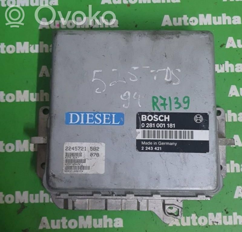 Unidad de control/módulo ECU del motor   0281001181,2243421