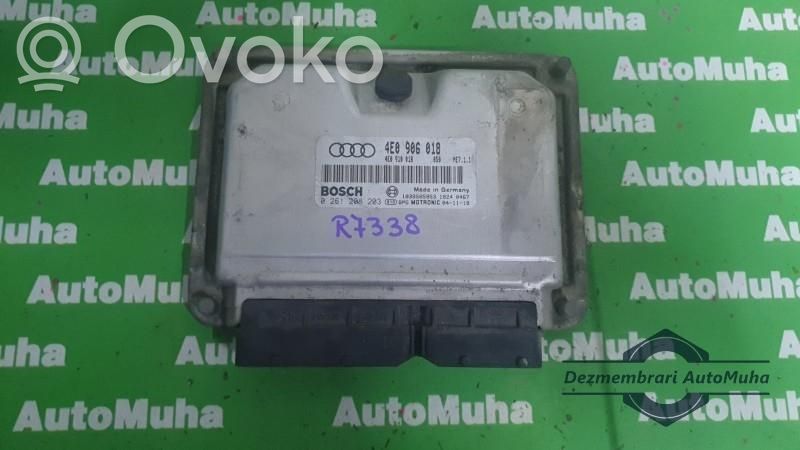 Engine control unit/module ECU   0261208203,4E0906018