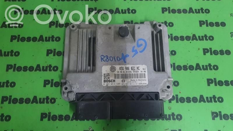 Engine control unit/module ECU   0281013685,03G906021HC