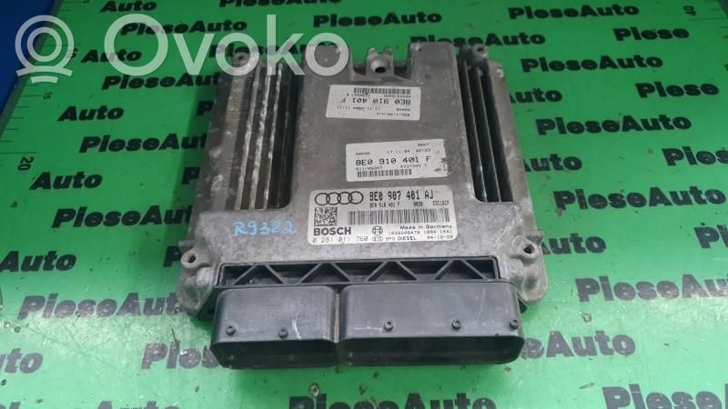 Engine control unit/module ECU   0281011760,8E0907401AJ