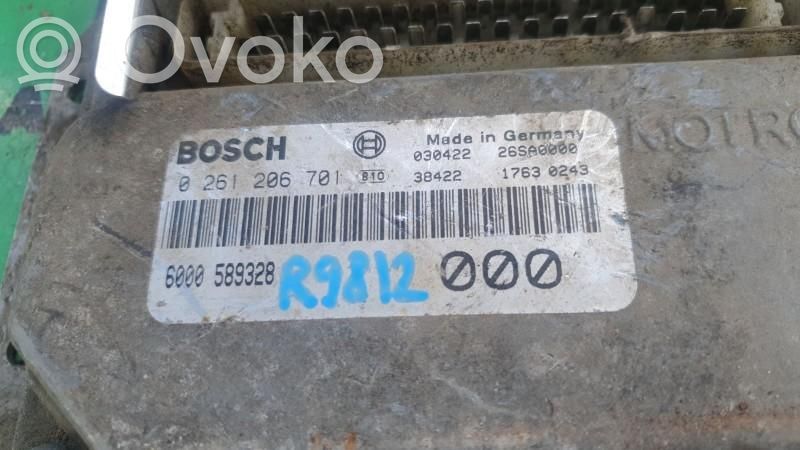 Motorsteuergerät ECU   0261206701,6000589328