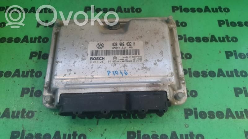 Engine control unit/module ECU   0261207191,036906032H