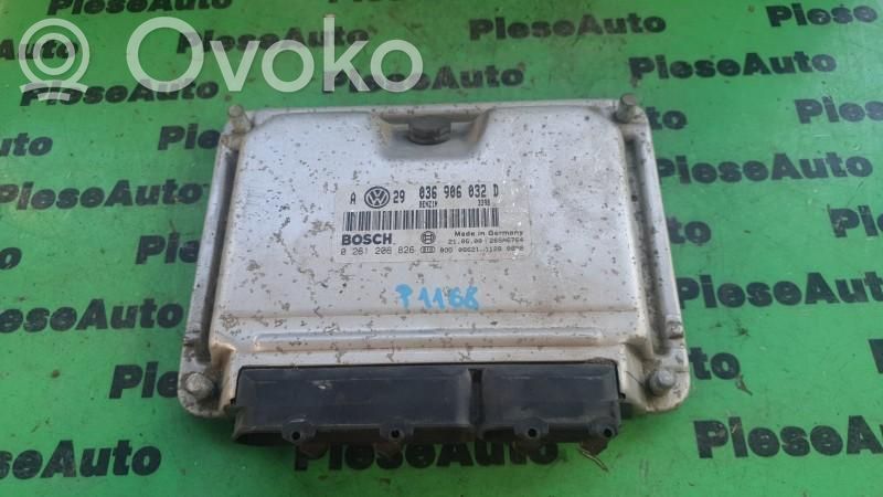 Engine control unit/module ECU   0261206826,036906032D