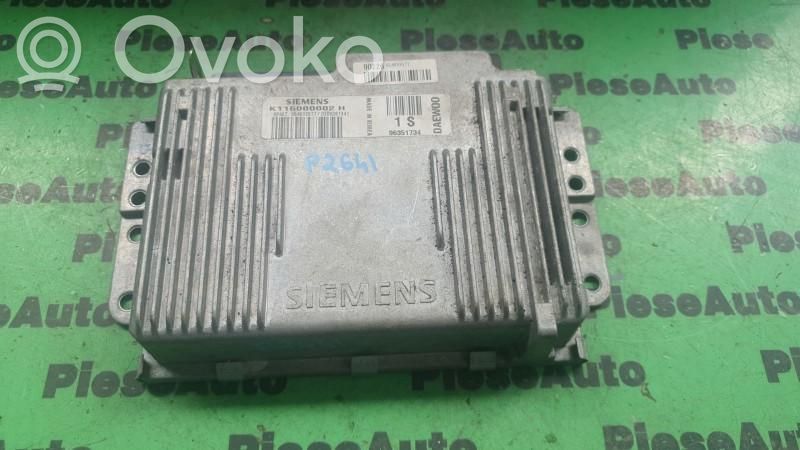 Unité de commande, module ECU de moteur   96351734,K115000002H